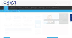 Desktop Screenshot of creviretorik.se