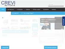 Tablet Screenshot of creviretorik.se